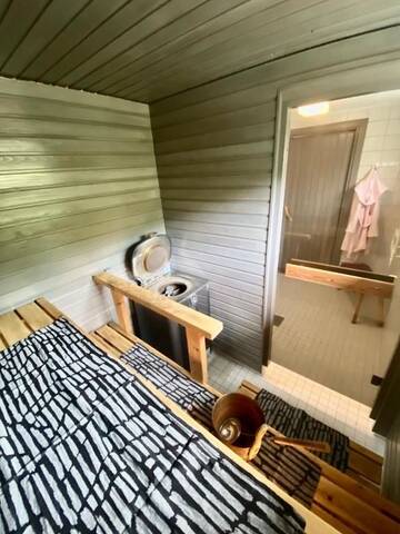 Фото номера Дом с 2 спальнями Дома для отпуска Villa Arktika porealtaallinen mökki Nuorgamissa Tenojoen ja tunturien vieressä г. Нуоргам 34