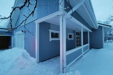 Фото номера Дом с 2 спальнями Дома для отпуска Villa Arktika porealtaallinen mökki Nuorgamissa Tenojoen ja tunturien vieressä г. Нуоргам 40